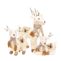 Christmas Cute Elk Cloth Polyester Party Ornaments 1 Piece main image 5