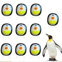 Cute Little Penguin Penguin Hug With Greeting Card main image 2