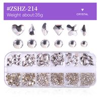 Fashion Candy Bottoming Drill Nail Decoration Accessories 1 Set sku image 1