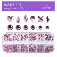 Fashion Candy Bottoming Drill Nail Decoration Accessories 1 Set sku image 19