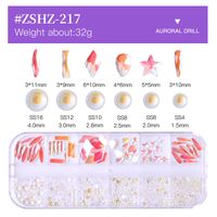 Fashion Candy Bottoming Drill Nail Decoration Accessories 1 Set sku image 20