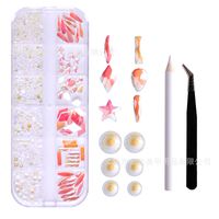 Fashion Candy Bottoming Drill Nail Decoration Accessories 1 Set sku image 23