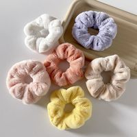 Simple Style Ditsy Floral Plush Hair Tie 1 Piece main image 10