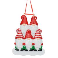 Christmas Cute Penguin Santa Claus Snowman Resin Party Hanging Ornaments 1 Piece sku image 15
