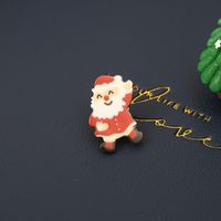 Mode Weihnachtsmann Legierung Überzug Unisex Broschen sku image 3