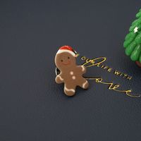 Mode Weihnachtsmann Legierung Überzug Unisex Broschen sku image 1