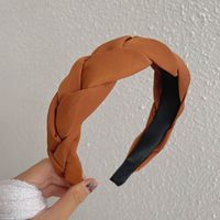 Japanese Style Solid Color Cloth Hair Band 1 Piece sku image 5