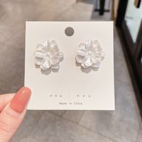 Moda Nudo De Lazo Aleación Enchapado Embutido Piedras Preciosas Artificiales Perla Mujeres Pendientes De Gota 1 Par sku image 20