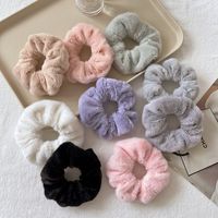 Simple Style Ditsy Floral Plush Hair Tie 1 Piece main image 4