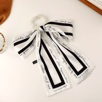 Cute Bow Knot Artificial Pearl Hair Tie 1 Piece sku image 43
