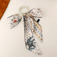 Cute Bow Knot Artificial Pearl Hair Tie 1 Piece sku image 24