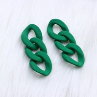 Simple Style Geometric Arylic Spray Paint Women's Drop Earrings 1 Pair main image 4