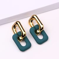 Fashion Geometric Arylic Stoving Varnish Unisex Drop Earrings 1 Pair sku image 8