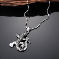 Fashion Eagle Snake Stainless Steel Alloy Plating Men's Pendant Necklace 1 Piece main image 4