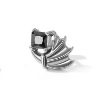 Fashion Geometric Stainless Steel Plating Zircon Earrings 1 Piece main image 4
