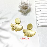 Fashion Fish Bone Alloy Women's Drop Earrings 1 Pair sku image 4