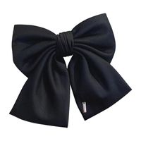 Fashion Bow Knot Cloth Inlay Artificial Gemstones Hair Clip 1 Piece main image 2