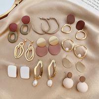 Fashion Bow Knot Alloy Plating Inlay Artificial Gemstones Pearl Women's Drop Earrings 1 Pair main image 4