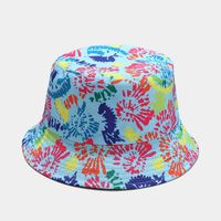 Women's Fashion Graffiti Double-sided Wide Eaves Bucket Hat sku image 9