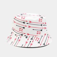 Women's Fashion Graffiti Double-sided Wide Eaves Bucket Hat sku image 26