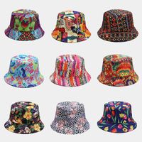 Women's Fashion Graffiti Double-sided Wide Eaves Bucket Hat main image 1