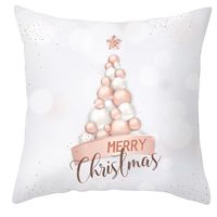Fashion Letter Gift Box Snowflake Polyester Pillow Cases sku image 17