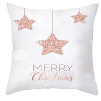 Fashion Letter Gift Box Snowflake Polyester Pillow Cases sku image 19