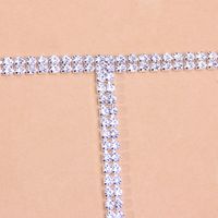 Moda Color Sólido Aleación Enchapado Embutido Diamantes De Imitación Mujeres Collar 1 Pieza main image 2