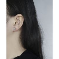 Fashion Geometric Sterling Silver Plating Earrings 1 Pair main image 4