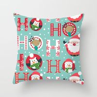 Fashion Christmas Tree Santa Claus Letter Polyester Pillow Cases sku image 14