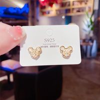 Moda Estrella Forma De Corazón Cobre Enchapado Perlas Artificiales Circón Pendientes De Gota 1 Par sku image 53