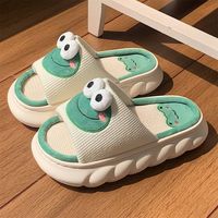 Women's Casual Cartoon Open Toe Slides Slippers sku image 2