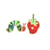 Fashion Strawberry Alloy Stoving Varnish Unisex Brooches main image 5