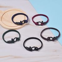 Fashion Geometric Stainless Steel Rope Handmade Bracelets main image 4