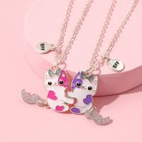 Süß Katze Legierung Kinder Halskette Mit Anhänger sku image 1