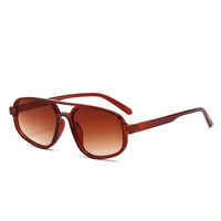 Fashion Solid Color Ac Oval Frame Full Frame Women's Sunglasses main image 5