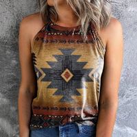Women's Vest Tank Tops Printing Fashion Abstract main image 5