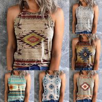 Women's Vest Tank Tops Printing Fashion Abstract main image 6