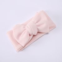 Fashion Bow Knot Cloth Rib-knit Butterfly Hair Band 1 Piece sku image 8