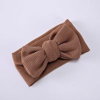 Fashion Bow Knot Cloth Rib-knit Butterfly Hair Band 1 Piece sku image 4