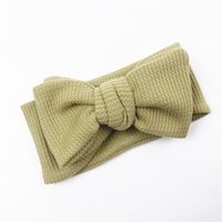 Fashion Bow Knot Cloth Rib-knit Butterfly Hair Band 1 Piece sku image 1