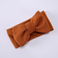 Fashion Bow Knot Cloth Rib-knit Butterfly Hair Band 1 Piece sku image 3