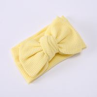 Fashion Bow Knot Cloth Rib-knit Butterfly Hair Band 1 Piece sku image 7