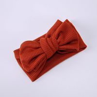 Fashion Bow Knot Cloth Rib-knit Butterfly Hair Band 1 Piece sku image 19
