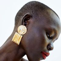 Fashion Geometric Alloy Plating Women's Drop Earrings 1 Pair main image 2