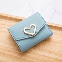 Women's Short Wallet Practical Three-fold Coin Purse Soft-faced Lady Card Bag main image 6
