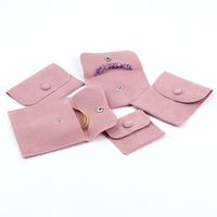 Casual Solid Color Claimond Veins, Velvet Jewelry Packaging Bags main image 2