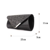 Pu Leather Solid Color Square Evening Bags sku image 5