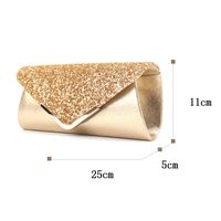 Pu Leather Solid Color Square Evening Bags sku image 7