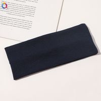 Simple Style Stripe Solid Color Cloth Hair Band 1 Piece sku image 12